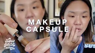 MY CAPSULE MAKEUP BAG &mdash; Travel Essentials for Bronzed Desert Vibes (Slowgazathon Day #2 2020)