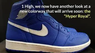 Air Jordan 1 Retro High OG Hyper Royal (2018)