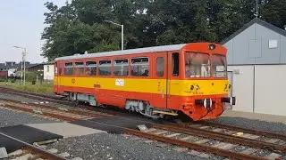 Retro 810 318-6 na historických jízdách v Jaroměři  