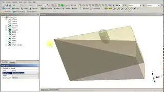 Tube out of Cone CFD mesh
