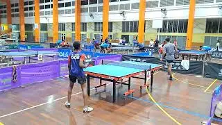 Stephen McFarlane vs Ajani Spencer 2025 Hubert A. Lawrence Memorial Table Tennis Tour.-Mar. 1, 2025