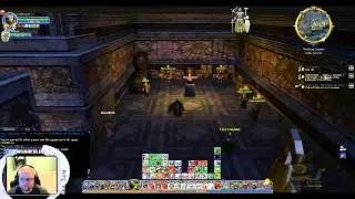 Rob (Grakulen) playing The Lord of the Rings Online. Mines of Moria