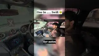 One in India 🇮🇳 Swift 😎|| Modified Swift 🤯|| #marutisuzukiswift