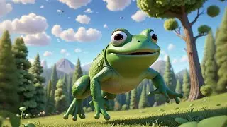 The Flying Frog&rsquo;s High Jump 🐸🏆 | Fun Learning Song for Kids | Animal Adventure & Nature
