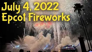 2022 Epcot Heartbeat of Freedom 4th of July Fireworks - 4K