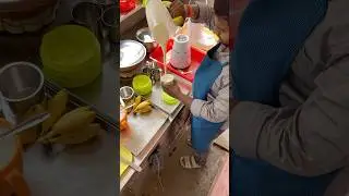 Odisha Style Banana Lassi 🥛#streetfood #viralshorts #trending #banana #lassi