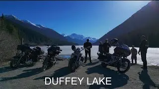 First Duffey Lake Loop of the year on a Honda Valkyrie