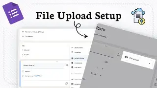 How to add File Upload Option Google Forms (attach easily)