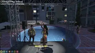 Vagos Throw Pool Party On VFT Block | NoPixel Vagos BELLA Pov