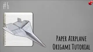 How to make paper airplane origami tutorial 🛬 