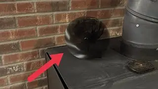 Tomersun Wood Stove Fan Heat Powered 8-Blade Stove Fan, Fireplace Fan for Wood Burning Stove/Pellet