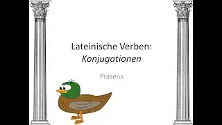 Verben: Konjugationen (Latein)