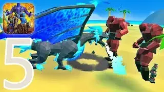 Epic Battle Simulator 2 - Gameplay Part 5 Epic Dragon VS Giant (Android) 2019 FHD