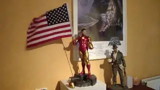 IRON-MAN Premium Format Exclusive Sideshow Flying Flag