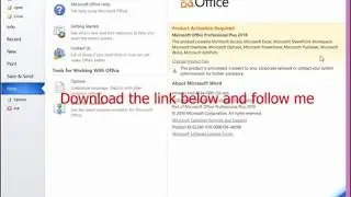 Microsoft office 2010 Activation 100%  no software needed