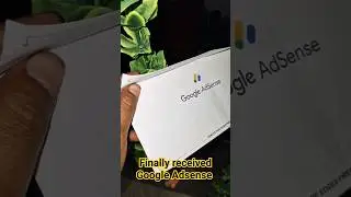 finally received 🙌 Google Adsense #google #adsense #googleadsense shorts #shorts