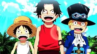 One Piece AMV   The Bond Of Three Brothers (Reupload)