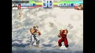 PC__Mugen: Violent Ken vs. Gouken In The Holy World