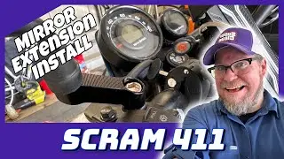 FINALLY! Scram 411 Mirror Extension Installation
