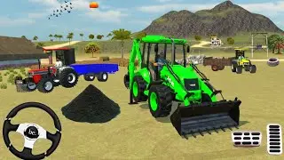 🛑JCB SHWARAJ//🚜 ARJUN 🚜// TREKTOR FARMING 🌾 3D GAME PLAY #viralvideo #trending #gaming 