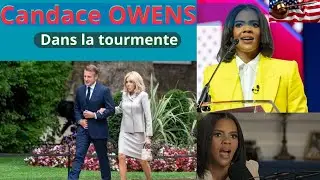 Le couple Macron VS L'influenceuse et bloggeuse Candace OWENS