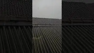 Village Rain Ambience ASMR #RainSounds #Peaceful #Shorts