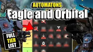 Helldivers 2 - Ranking all 19 Orbital & Eagle Stratagems vs the Automaton