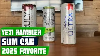 Обзор тонкого изолятора для банок YETI Rambler: охладитель для White Claws и Truly's!