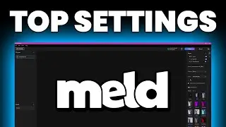 Meld Studio BESTE Stream & Aufnahme Settings