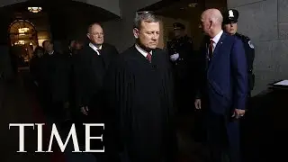 Senators Are Sworn In By Chief Justice For Trump Impeachment Trial | TIME