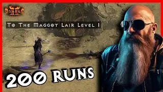 This Guy Did 200 Maggot Layer Runs, Why and What did He Find? - Diablo 2 Resurrected