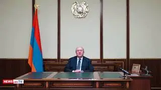 Armenian President talks about government's resignation & snap parliamentary elections