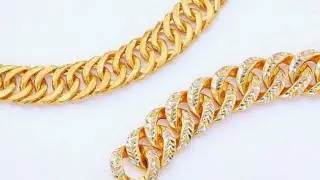 Making a Gold Cuban Link Chain - Gold Chain Making - how it's made