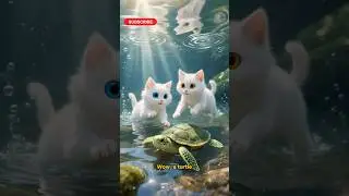 Cute Cat Family Fishing & Cooking Together #shorts #cat #catvideos