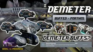 [WR]🔥HOW GOOD IS THE DEMETER AFTER ITS RANDOM BUFF?! SUPER HEALING PORTHOS DEMETER! | War Robots