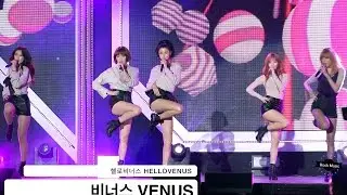 헬로비너스 HELLOVENUS[4K 직캠]비너스 VENUS@20161015 Rock Music