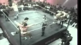 Reggie B  Fine and Brick House World Champions in 8 Man Match