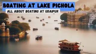 Lake pichola sunset boat ride 🚤| Lake pichola boat ride price and pickup point| jagmandir boat ride