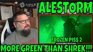 ALESTORM - FROZEN PISS 2 | OLDSKULENERD REACTION |