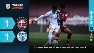 LAN&Uacute;S 1 - 1 GODOY CRUZ I Resumen del partido | #TorneoBetano 2024