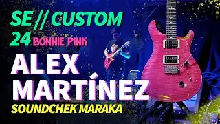 Guitarrista Pulse Artist tocando con una SE Custom 24 | BONNIE PINK