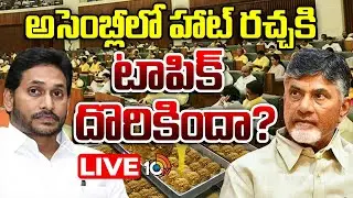 LIVE: అసెంబ్లీలో హాట్ రచ్చకి టాపిక్ దొరికిందా? | AP Assembly | CM Chandrababu Vs YS Jagan |10TV News