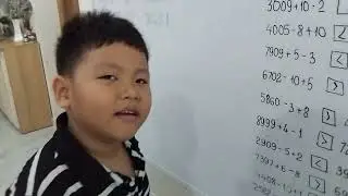Ôn thi toán tổng hợp lớp 3❤️so sánh Lớn hơn- nhỏ hơn Henry 5 tuổi vui học toán 