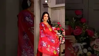 Readymade 3 piece suit with digital dupatta. #fashion