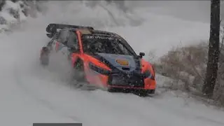 Rallye Monte Carlo 2026 Test Thierry Neuville Hyundai Rally 1