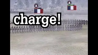 Старая гвардия атакует картечную пушку &mdash; Наполеон Total War