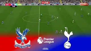 🔴Crystal Palace vs Tottenham - Premier League 2025/26 Epl Match | Pes 21 Gameplay