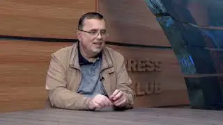 PRESS KLUB TIHOMIRA DUJMOVIĆA - prof. ROBERT BARIĆ (27.10.2022., Z1 TELEVIZIJA)