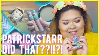 MAC COSMETICS X PATRICKSTARRR SUMMER STARRR COLLECTION - TUTORIAL AND REVIEW || JUST CHAB