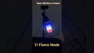 OMK LED Flame Light Bulbs Newest Upgraded Flickering Fire Lamps E26 Base LED Bulb